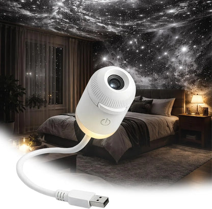 6-in-1 Galaxy Projector Night Light With 6 Projection Discs