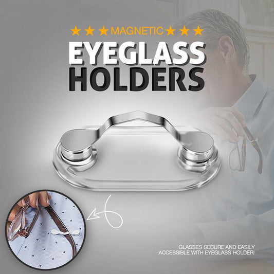Magnetic Brooch Eyeglass Holder