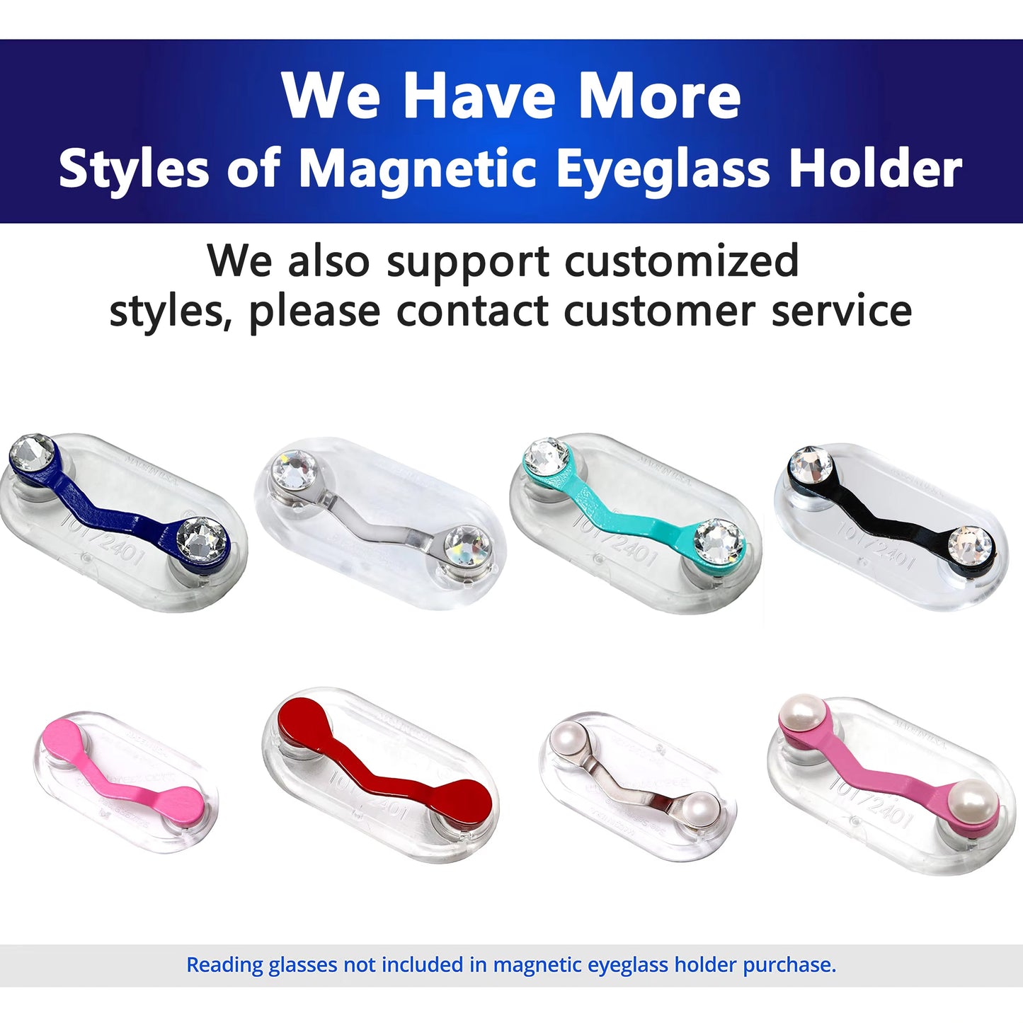 Magnetic Brooch Eyeglass Holder
