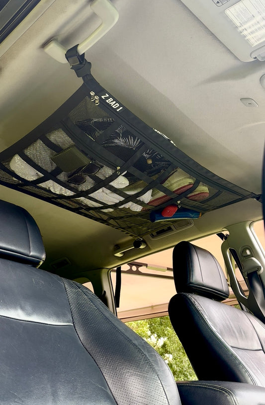 Multifuctional Car Roof Organizer Net