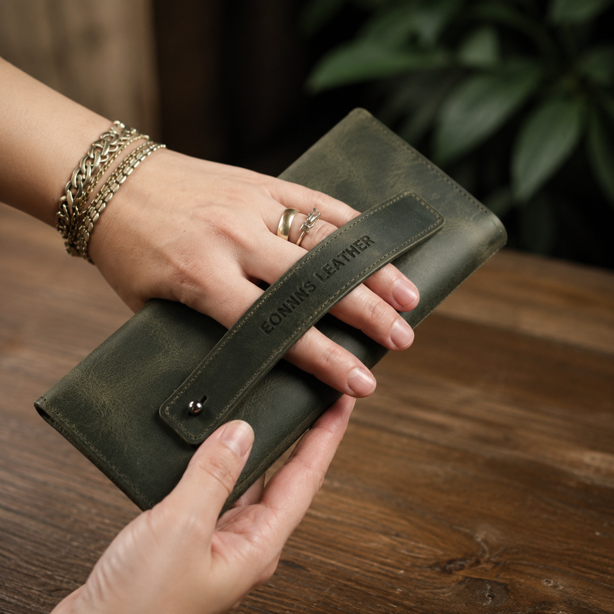Turkish Style Signature Leather Wallet