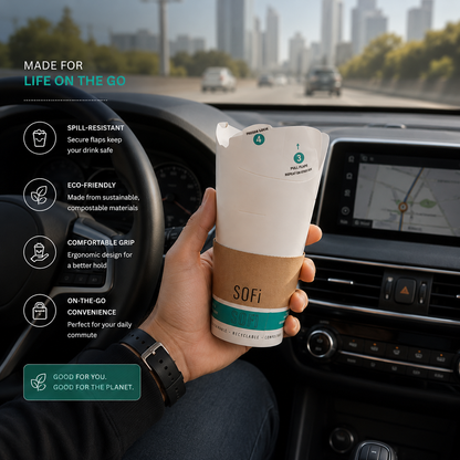 Biodegradable Foldable Coffee Cups