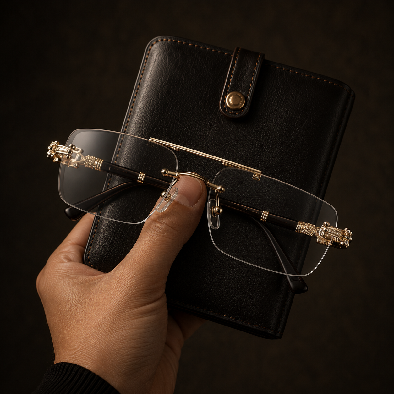 Aurevia Rimless Glasses