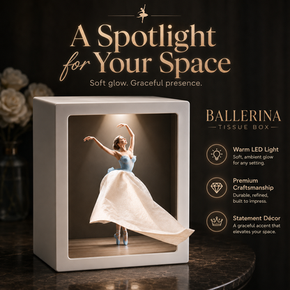 Ballerina Tissue Box