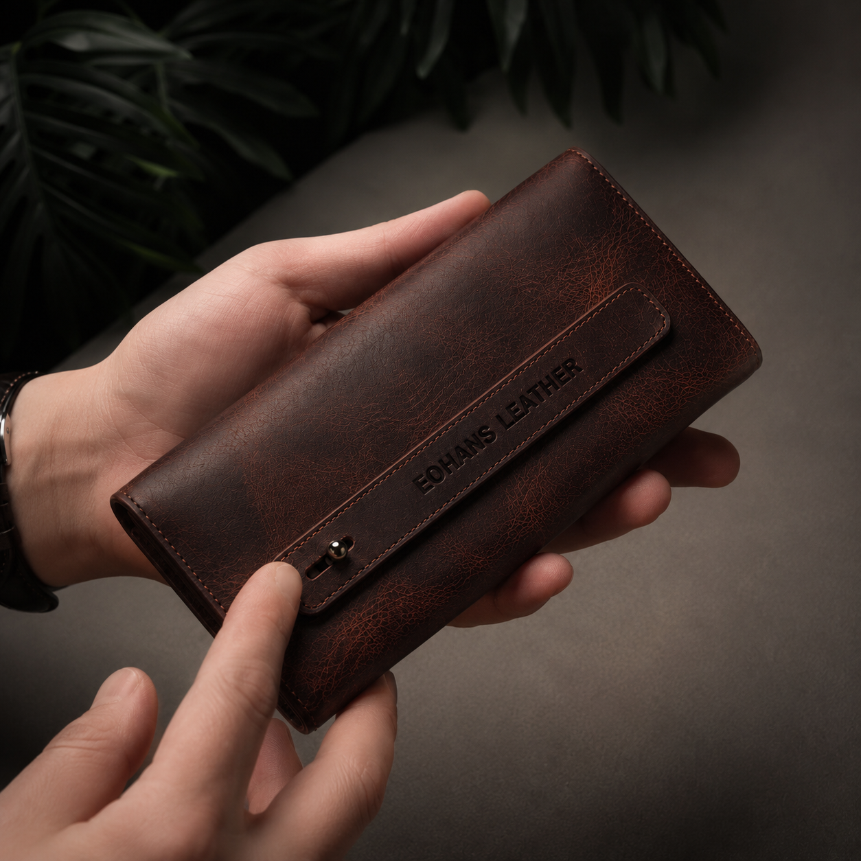 Turkish Style Signature Leather Wallet