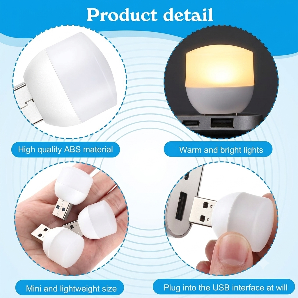 USB Mini LED Light