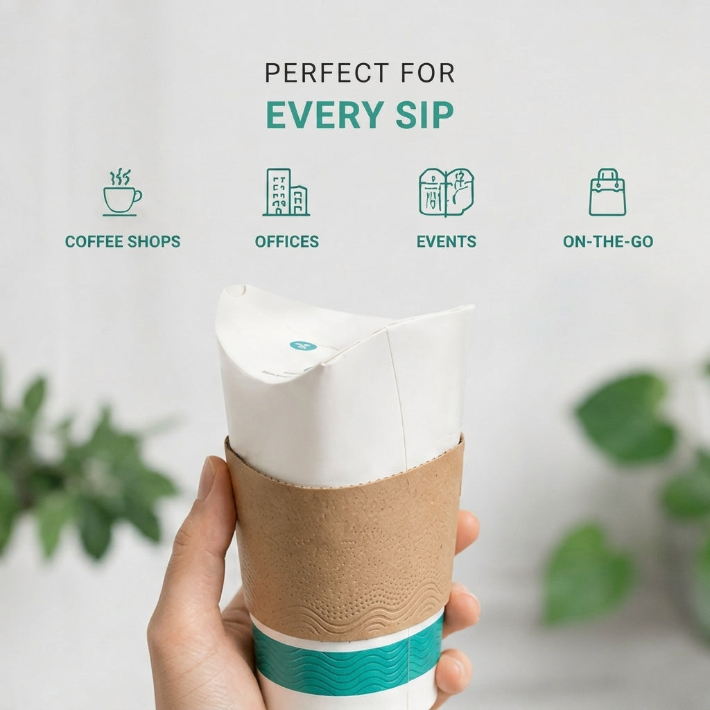 Biodegradable Foldable Coffee Cups
