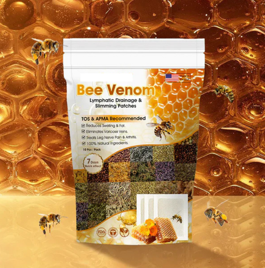 Bee Venom Lymphatic Drainage & Slimming Foot Patches