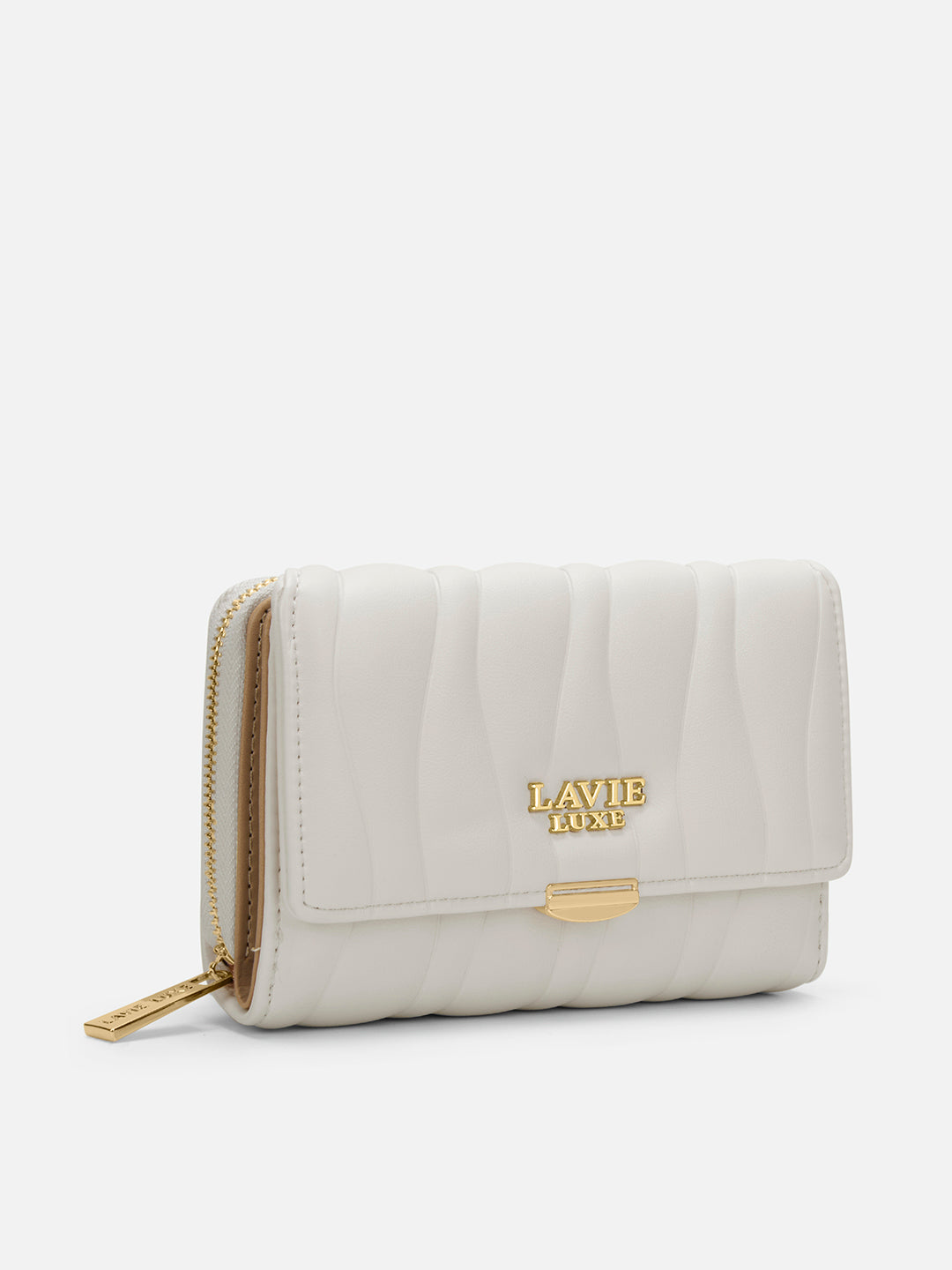 Lucie Emboss Trifold Medium Wallet