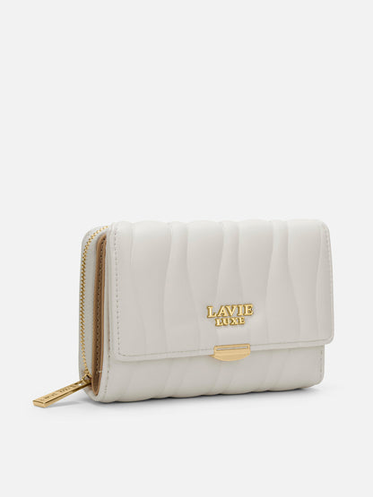 Lucie Emboss Trifold Medium Wallet