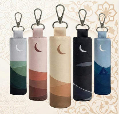 Mini Prayer Mat Keychain Charm – Islamic Janamaz Keyring