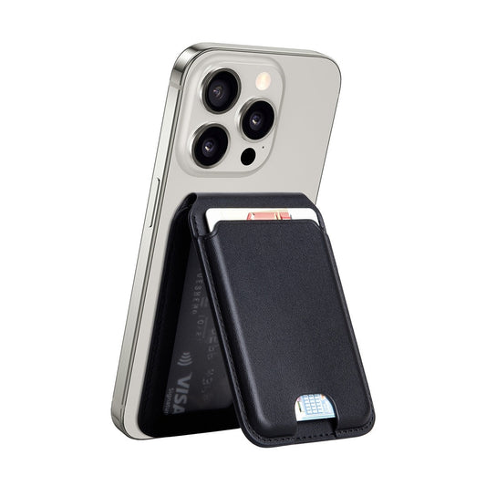 Magnetic Card Holder Wallet With Mobile Stand