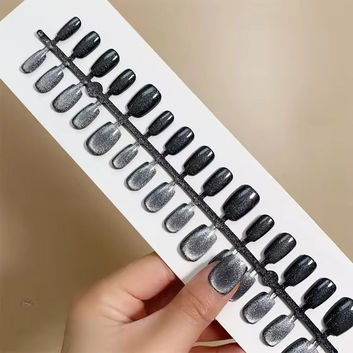 Cat Eye Shimmer Press On Nails